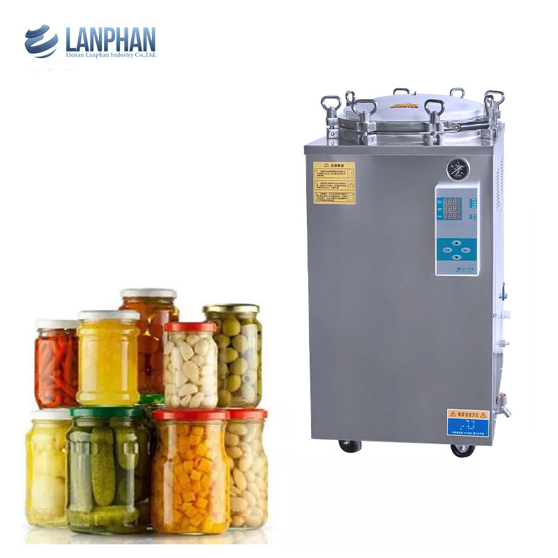 ハンドホイール デジタルディスプレイ 垂直オートクラブ 35L 50L 75L 100L 150L キノコ 缶詰食品 リトルト 滅菌器