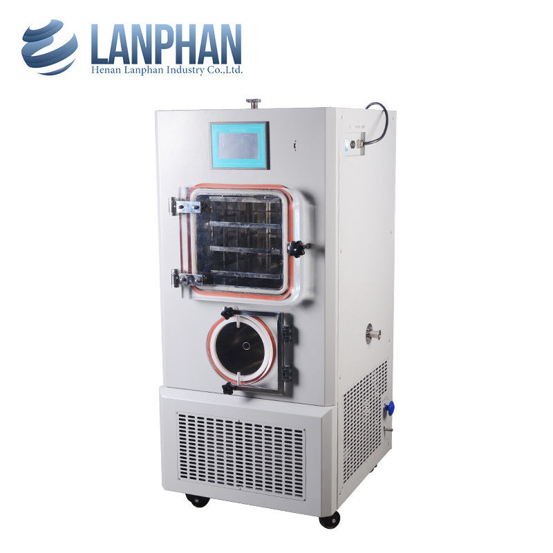 4kg/24h 結氷能力、空冷式、220VAC 50Hz 電源を備えたパイロットラボ用真空凍結乾燥機