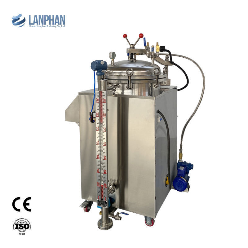 全自動レトルト滅菌器 100L/150L 容量 スチーム＆ウォーターバス滅菌