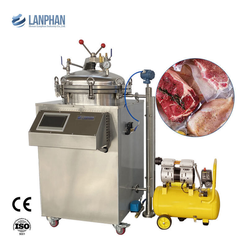 全自動レトルト滅菌器 100L/150L 容量 スチーム＆ウォーターバス滅菌