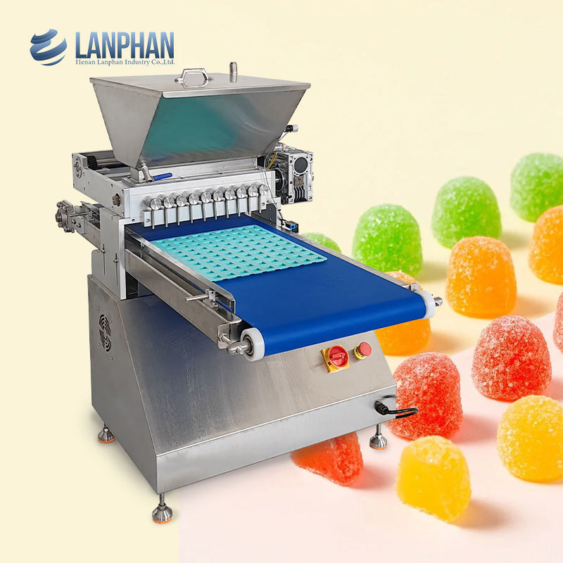 60-100kg/h 25L Hopper with Heat Preservation Performance Gummy Candy Depositing Machine
