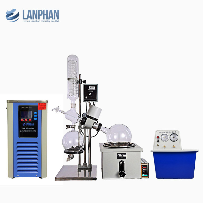 中国の蒸留装置のRotovap 5L 10L 20L 50Lの真空のロータリー・エバポレータの価格