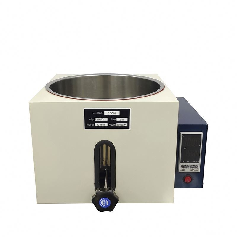 RE-501電気実験室の蒸留器小さい水浴室のロータリー・エバポレータEqipment