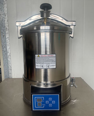 18L 24Lのオートクレーブの高圧蒸気の真空の滅菌装置機械AC220V